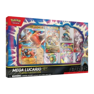 Pokémon TCG: Mega Lucario Ex Figure Collection
