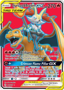 Kosmische Finsternis Charizard & Braixen GX 212/236