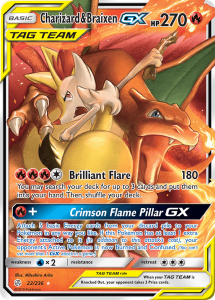 Kosmische Finsternis Charizard & Braixen GX 22/236