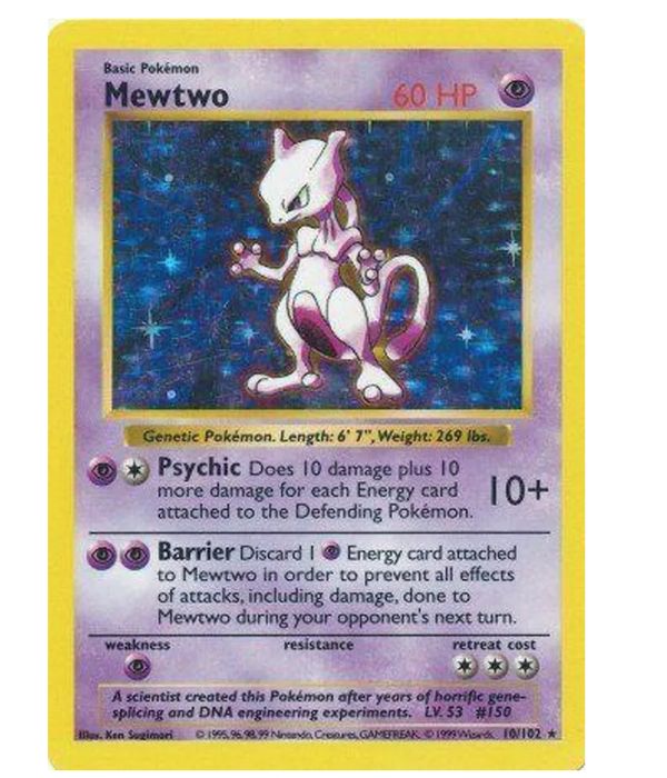 Erstausgabe Schattenloses Mewtwo