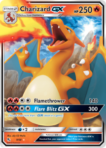 Verborgene Schicksale Charizard GX 9/68  